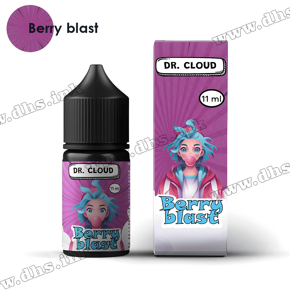 Набір для самозамісу Dr.Cloud Salt 30 мл (50 мг) - Berry Blast (Мікс Ягід)